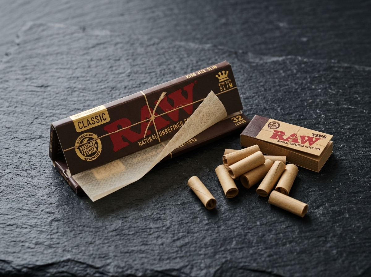 RAW Classic Unbleached Papers